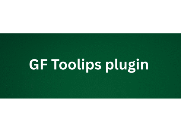 GF Tooltips Plugin